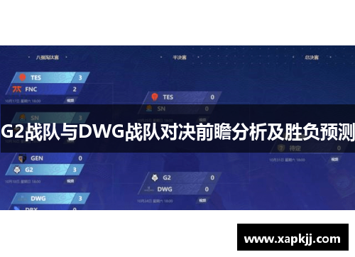 G2战队与DWG战队对决前瞻分析及胜负预测
